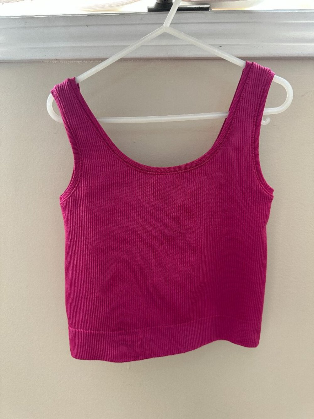 Athleta Girl Rise Above Rib Crop Tank